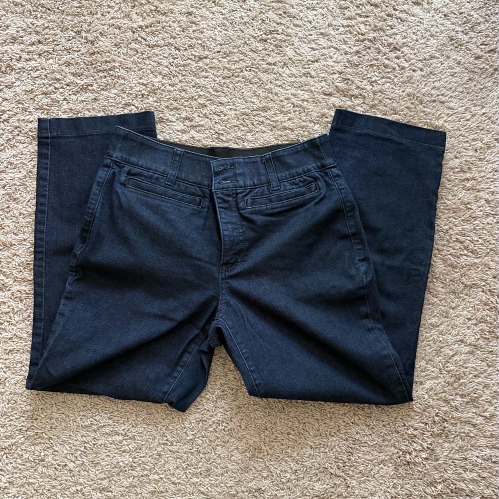 Christopher & Banks Women's Straight Leg Jeans - Navy